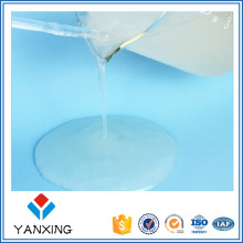 Transparent clear solution of instant Xanthan gum